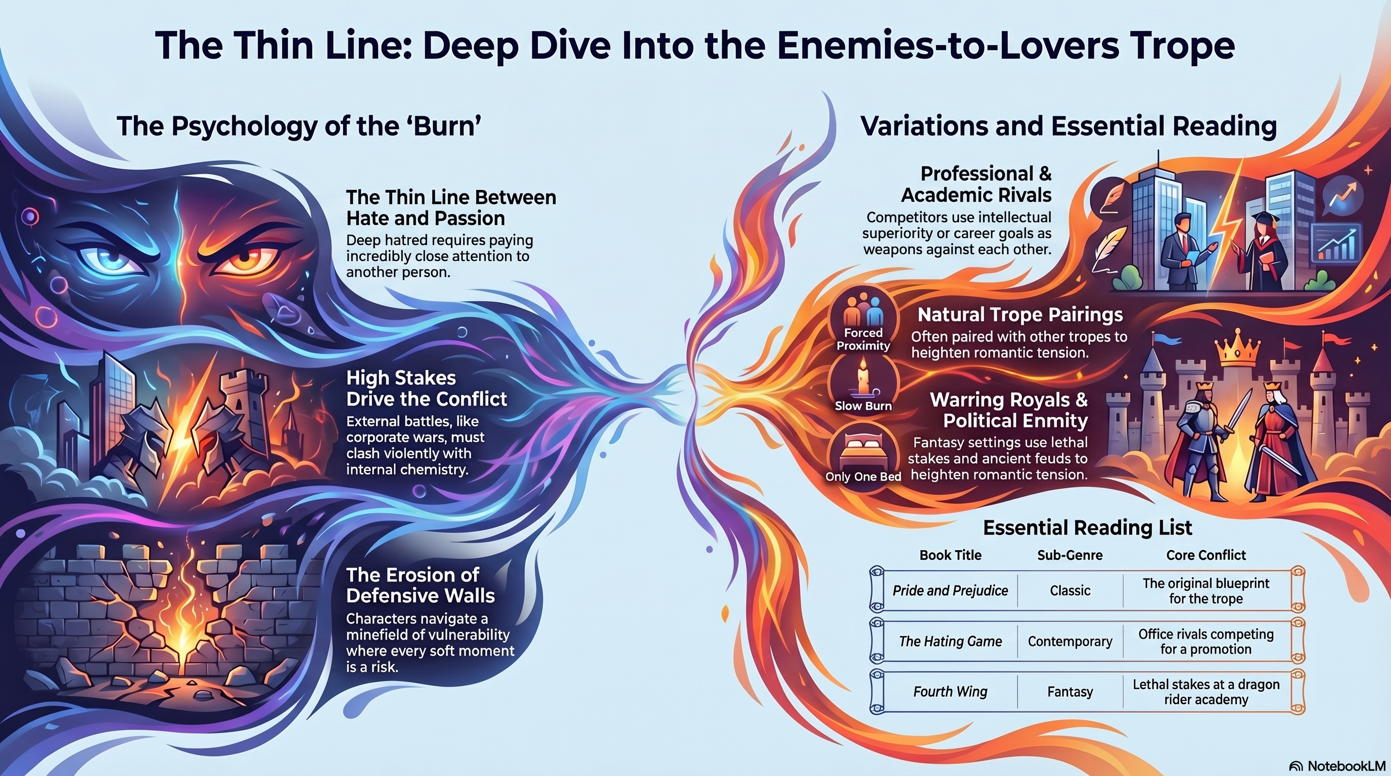 The Magic of Enemies to Lovers: A Deep Dive